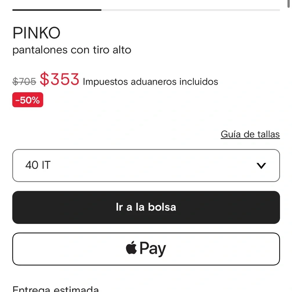 PINKO
High-rise pants - Picture 8 of 9